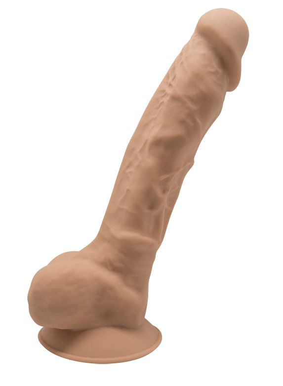 Телесный фаллоимитатор на присоске MODEL 1 - 17,5 см. купить в секс шопе