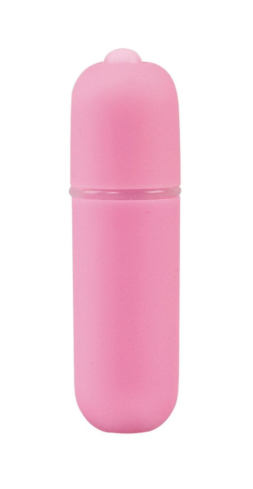 Розовая вибропуля Power Bullet - 6,2 см. купить в секс шопе