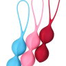Набор из 3 двойных вагинальных шариков Satisfyer Balls купить в секс шопе