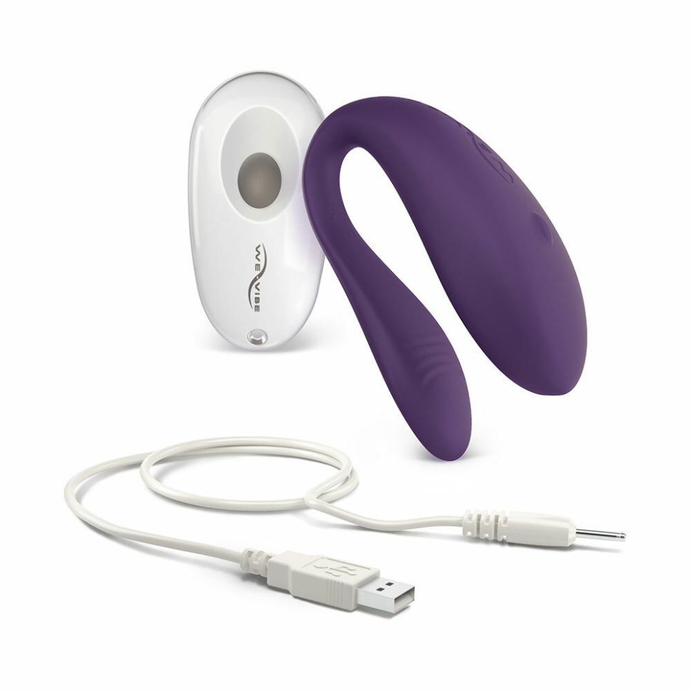 Фиолетовый вибратор для пар We-vibe Unite 2.0 купить в секс шопе