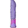 Фиолетовый анальный вибратор с рельефом BOOTYFUL WAVED VIBE PURPLE купить в секс шопе