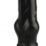 Черный анальный фаллоимитатор-реалистик - 21 см. купить в секс шопе