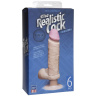 Вибромассажер-реалистик на присоске The Realistic Cock ULTRASKYN Vibrating 6”- 21,6 см. купить в секс шопе