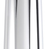 Серебристый вибромассажер-пуля Full Metall Love - 15 см. купить в секс шопе