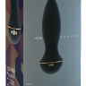 Чёрный вибратор Zesiro с заострённым кончиком - 14,5 см. купить в секс шопе