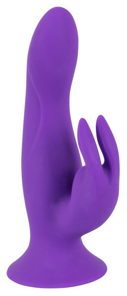 Фиолетовый силиконовый вибратор типа rabbit Pure Lilac Vibes Rabbit - 18 см. купить в секс шопе