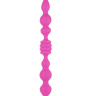 Розовый анальный стимулятор Lovely Juicer Double Ended Butt Plug - 25,4 см.  купить в секс шопе