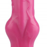 Розовый анальный фаллоимитатор-реалистик - 21 см. купить в секс шопе