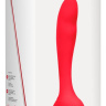Красный вибростимулятор точки G Finesse - 17,5 см. купить в секс шопе