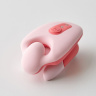 Розовый портативный клиторальный вибратор Divvy купить в секс шопе