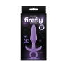 Фиолетовая анальная пробка Firefly Prince Medium - 12,7 см. купить в секс шопе
