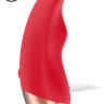 Красный вибратор Chic для клиторальной стимуляции купить в секс шопе