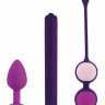 Фиолетовый вибронабор First Vibe Kit купить в секс шопе