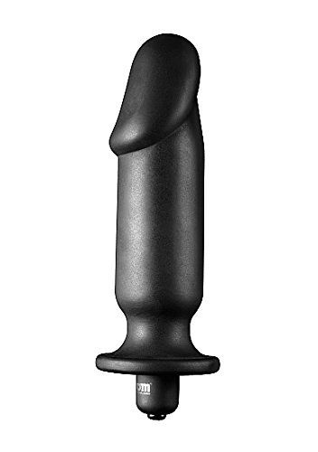 Анальный вибратор-фаллос Silicone Vibrating Anal Plug - 15,2 см. купить в секс шопе