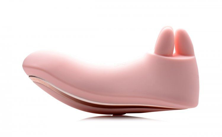 Розовый клиторальный массажер с щупальцами Vibrassage Fondle купить в секс шопе