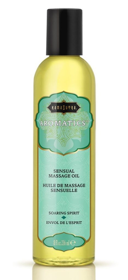 Массажное масло с освежающим цитрусовым ароматом Soaring Spirit - 236 мл. купить в секс шопе