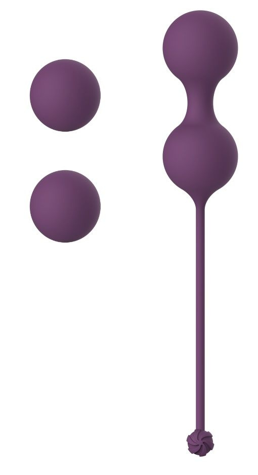 Набор фиолетовых вагинальных шариков Love Story Diva купить в секс шопе