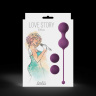 Набор фиолетовых вагинальных шариков Love Story Diva купить в секс шопе