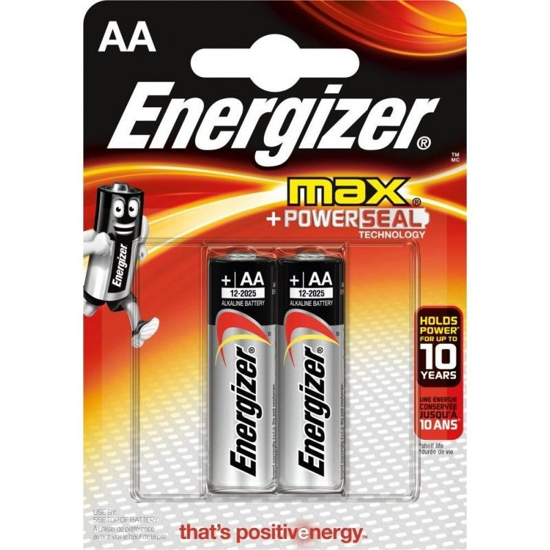 Батарейки Energizer MAX E91/AA 1,5V - 2 шт. купить в секс шопе
