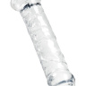 Прозрачный фаллоимитатор Auri - 20 см. купить в секс шопе