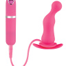 Розовая вибровтулка Dash Butt Plug With Mini Controller II - 9 см. купить в секс шопе