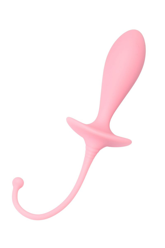 Розовая анальная пробка Plug 2 - 19 см. купить в секс шопе
