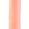 Телесный реалистичный фаллоимитатор - 39,5 см. купить в секс шопе