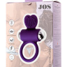 Фиолетовое виброкольцо с ресничками JOS PERY купить в секс шопе