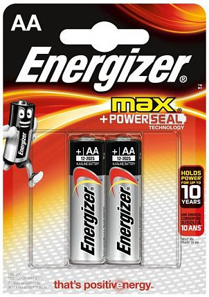 Батарейки Energizer MAX E92/AAA 1,5V - 2 шт. купить в секс шопе