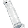 Прозрачный фаллоимитатор Ramot - 22 см. купить в секс шопе