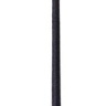 Чёрный стек с треугольным кожаным шлепком - 65 см. купить в секс шопе