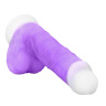Фиолетовый вибратор-реалистик Encore 8 Inch Vibrating Dildo - 21,6 см. купить в секс шопе