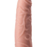 Реалистичный дилдо на подошве-присоске - 20 см. купить в секс шопе