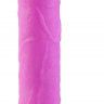 Розовый реалистичный фаллоимитатор - 39,5 см. купить в секс шопе