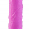 Розовый реалистичный фаллоимитатор - 39,5 см. купить в секс шопе