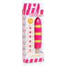 Ярко-розовый вибростимулятор-эскимо 10X Popsicle Vibrator - 21,6 см. купить в секс шопе