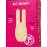 Желтый клиторальный стимулятор с ушками Mr. Bunny купить в секс шопе