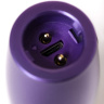Фиолетовый вибратор Le Stelle PERKS SERIES EX-1 с 2 сменными насадками купить в секс шопе