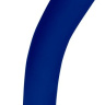 Синий гладкий фаллоимитатор-насадка Pogo - 15,5 см. купить в секс шопе