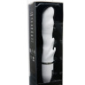 Белый волнообразный вибратор PURRFECT SILICONE DELUXE VIBE - 15 см. купить в секс шопе