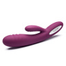 Фиолетовый вибратор Adonis с нагреваемой головкой - 20 см. купить в секс шопе