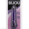 Фиолетовый водонепроницаемый вибратор BIJOU SAVVY - 17,5 см. купить в секс шопе