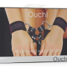 Черный комплект оков Velcro hand and leg cuffs купить в секс шопе