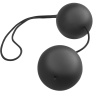 Чёрные анальные шарики Vibro Balls купить в секс шопе