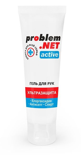 Антисептический гель Problem.net Active - 50 гр. купить в секс шопе