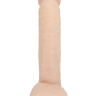 Фаллоимитатор-гигант на присоске из неоскин - 23,5 см. купить в секс шопе