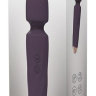 Фиолетовый вибромассажёр NOMIA - 19,5 см. купить в секс шопе
