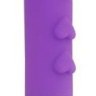 Фиолетовый вибратор ALICE 20-Function Heart Shaped Vibe - 18,2 см. купить в секс шопе