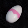 Бело-розовый стимулятор с язычком Tori купить в секс шопе
