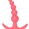 Розовая анальная пробка Bubbles Anal Plug - 11,5 см. купить в секс шопе